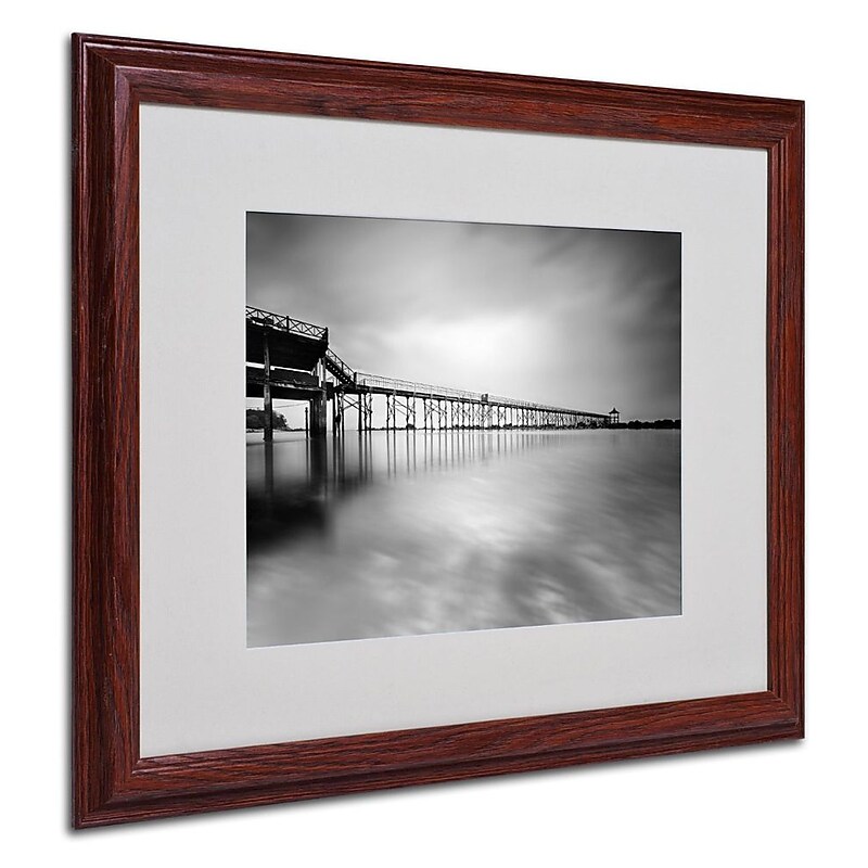 Trademark Fine Art 'Bedimmed' 16" x 20" Wood Frame Art image 1