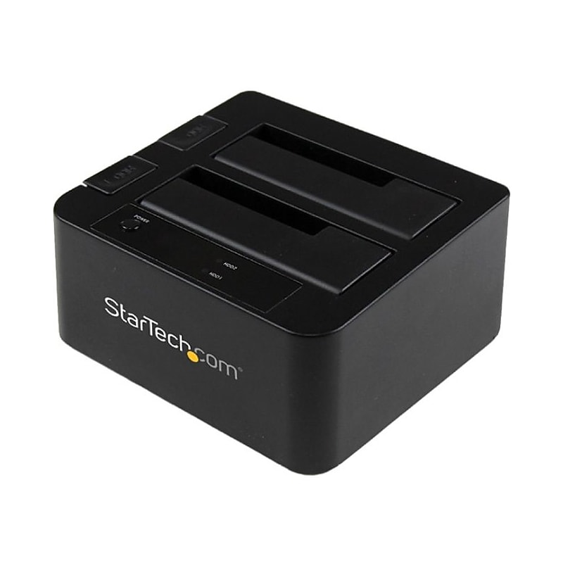 StarTech SDOCK2U33EB USB 3.0/eSATA Hard Drive Docking Station W/UASP for 2.5"/3.5" SATA SSD/HDD image 1