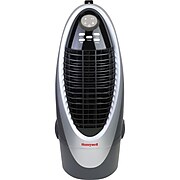 Honeywell® CS10XE 21 Pint Indoor Portable Evaporative Air Cooler With Remote Control, White/Gray