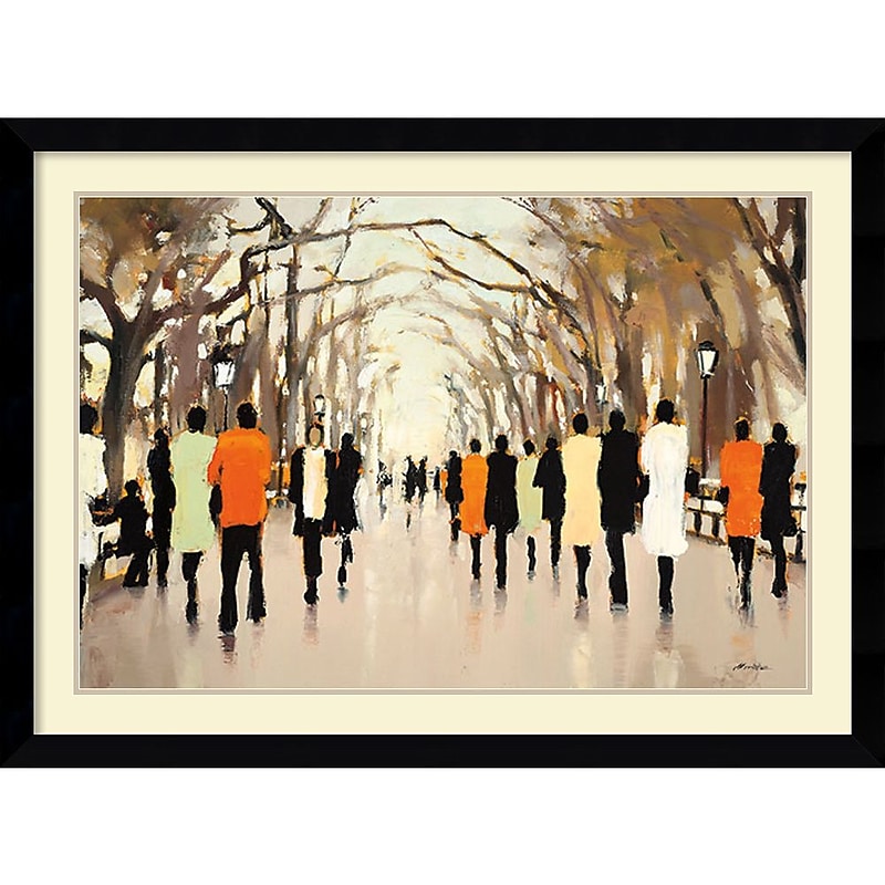 Amanti Art "Poet's Walk" Framed Art by Lorraine Christie image 1