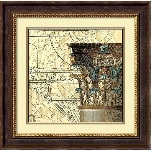 Amanti Art "Architectural Inspiration I" Framed Art by Vision Studio at