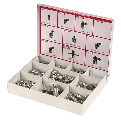 Alemite® All Purpose Grease Fitting Assortment at Staples