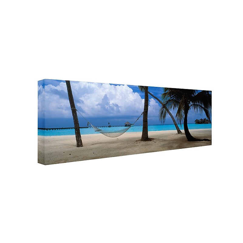 Trademark David Evans "Daydream" Gallery-Wrapped Canvas Art, 6" x 19" image 1