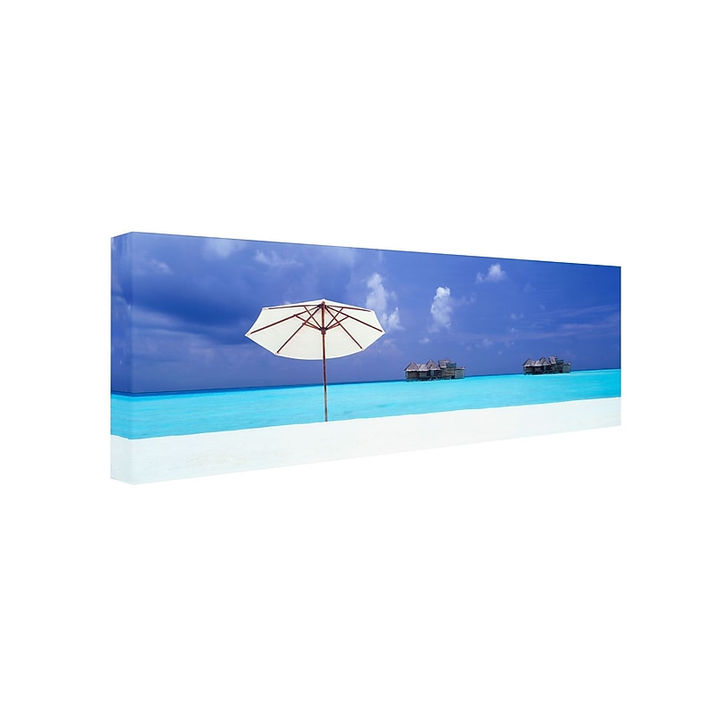 Trademark David Evans "Robinson Crusoe" Gallery-Wrapped Canvas Art, 8" x 24" image 1