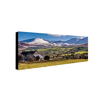 Trademark Pierre Leclerc "Galtees Ireland" Gallery-Wrapped Canvas Art, 14" x 32"