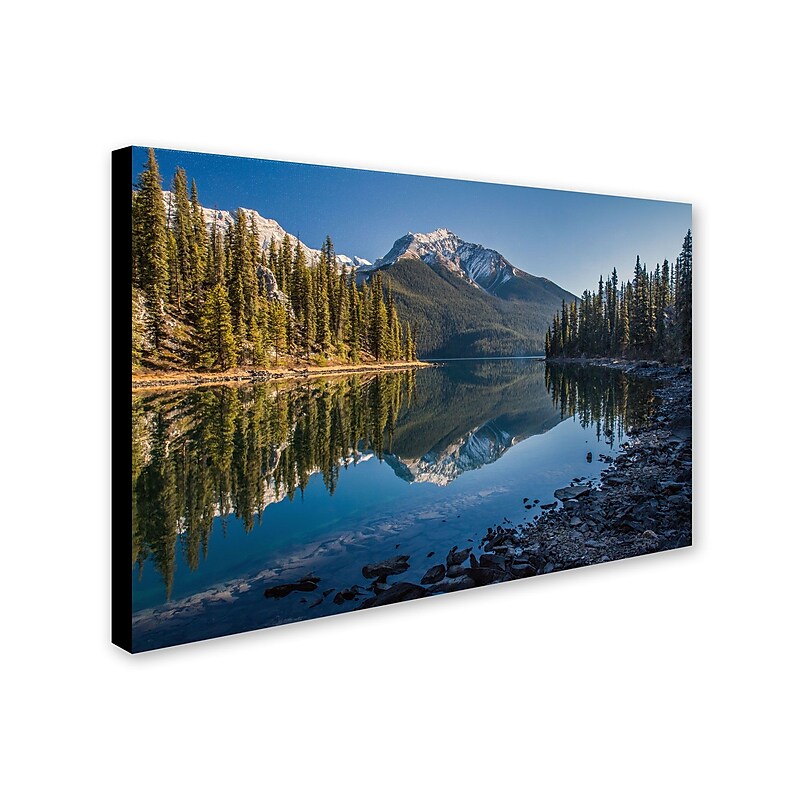 Trademark Pierre Leclerc "Jasper Morning" Gallery-Wrapped Canvas Art, 16" x 24" image 1