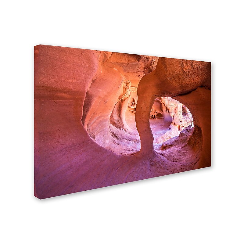Trademark Pierre Leclerc "Windstone Arch" Gallery-Wrapped Canvas Art, 16" x 24" image 1