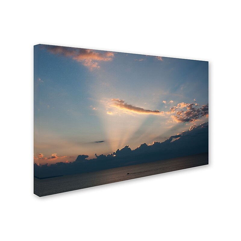 Trademark Kurt Shaffer "Inspiration Sunset II" Gallery-Wrapped Canvas Art, 22" x 32" image 1