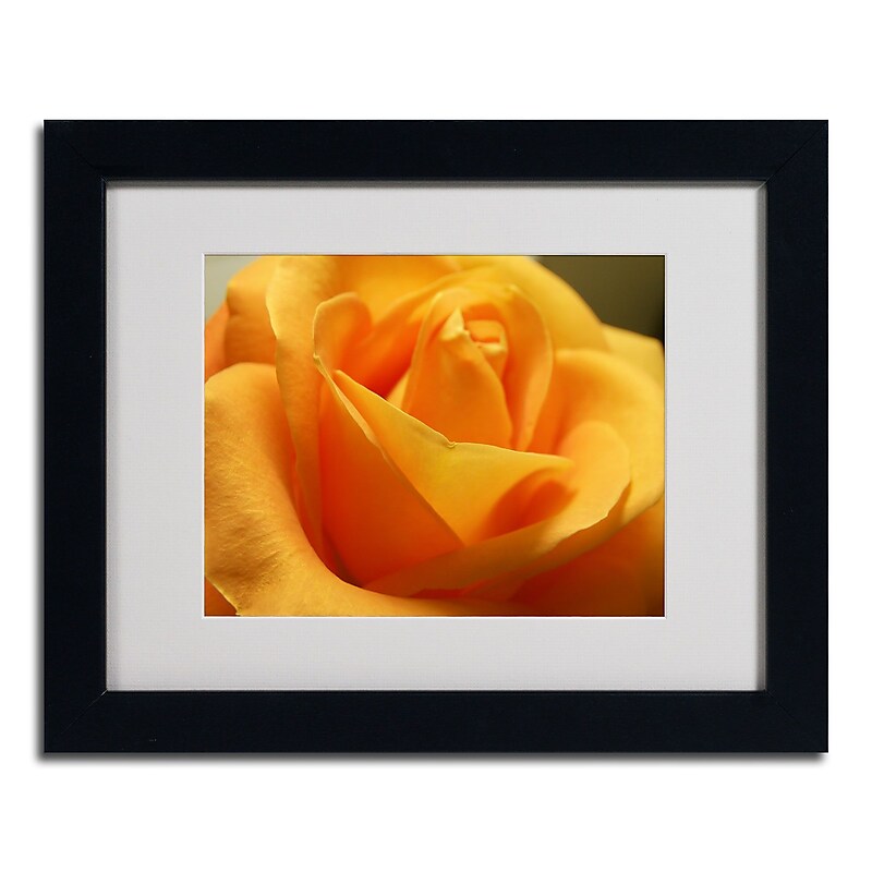 Trademark Monica Fleet "Mothers Embrace" Art, White Matte W/Black Frame, 11" x 14" image 1