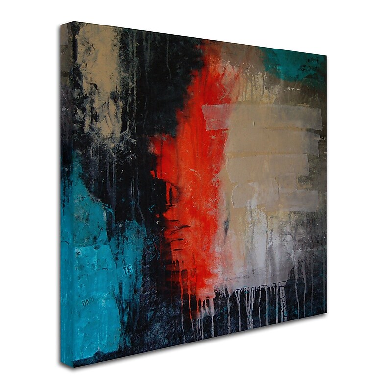 Trademark Nicole Dietz "Rage" Gallery-Wrapped Canvas Art, 18" x 18" image 1