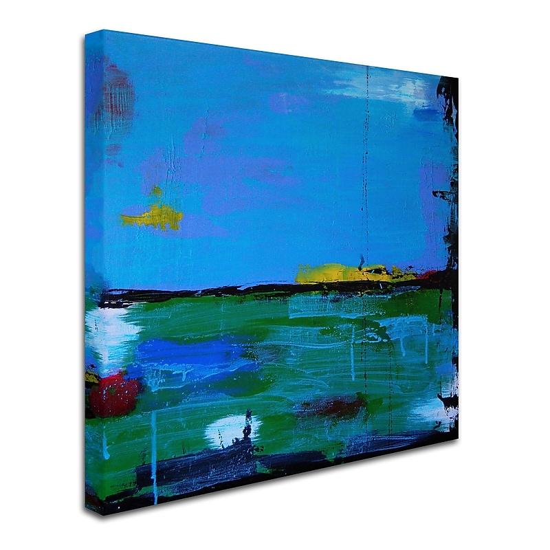 Trademark Nicole Dietz "Sunrise" Gallery-Wrapped Canvas Art, 14" x 14" image 1