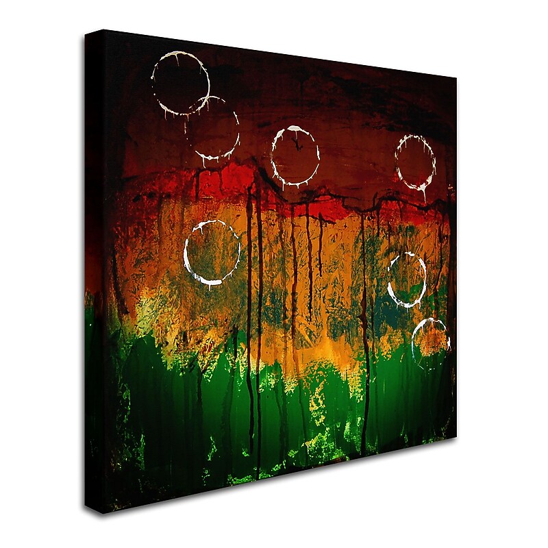 Trademark Nicole Dietz "The Ridges" Gallery-Wrapped Canvas Art, 24" x 24" image 1