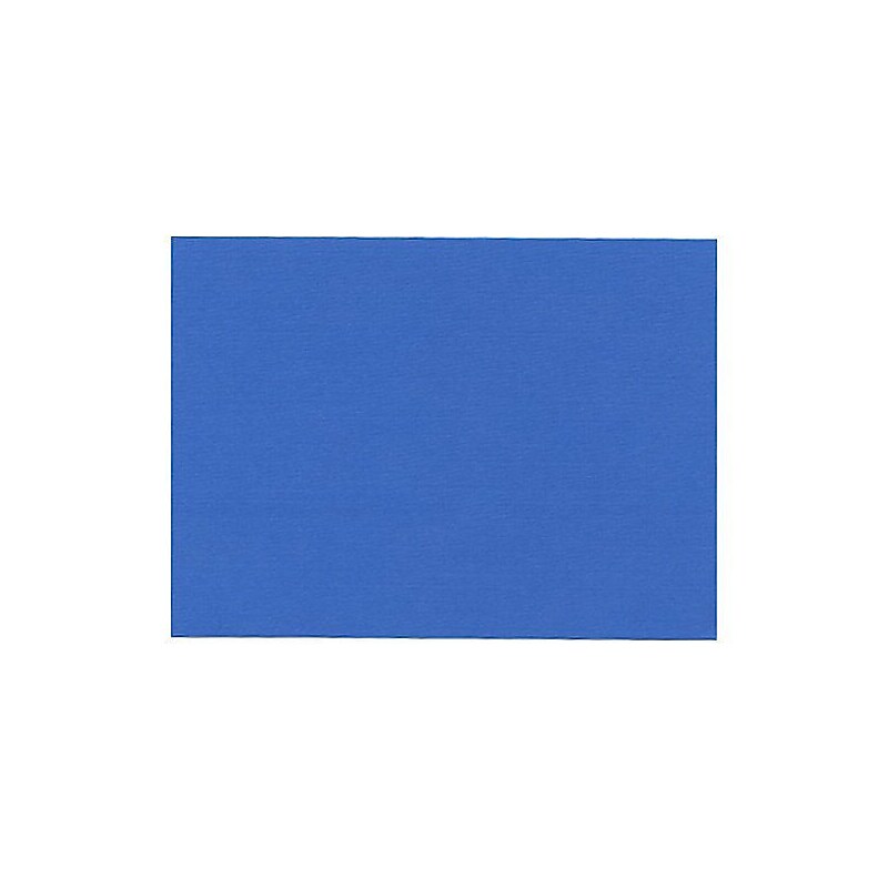 JAM Paper® Blank Flat Note Cards, A6 Size, 4 5/8 x 6 1/4, Blue Linen, 100/Pack (175988) image 1