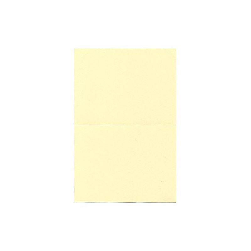 JAM Paper® Blank Foldover Cards, A7 Size, 5 x 6 5/8, Ivory, 100/Pack (309940) image 1
