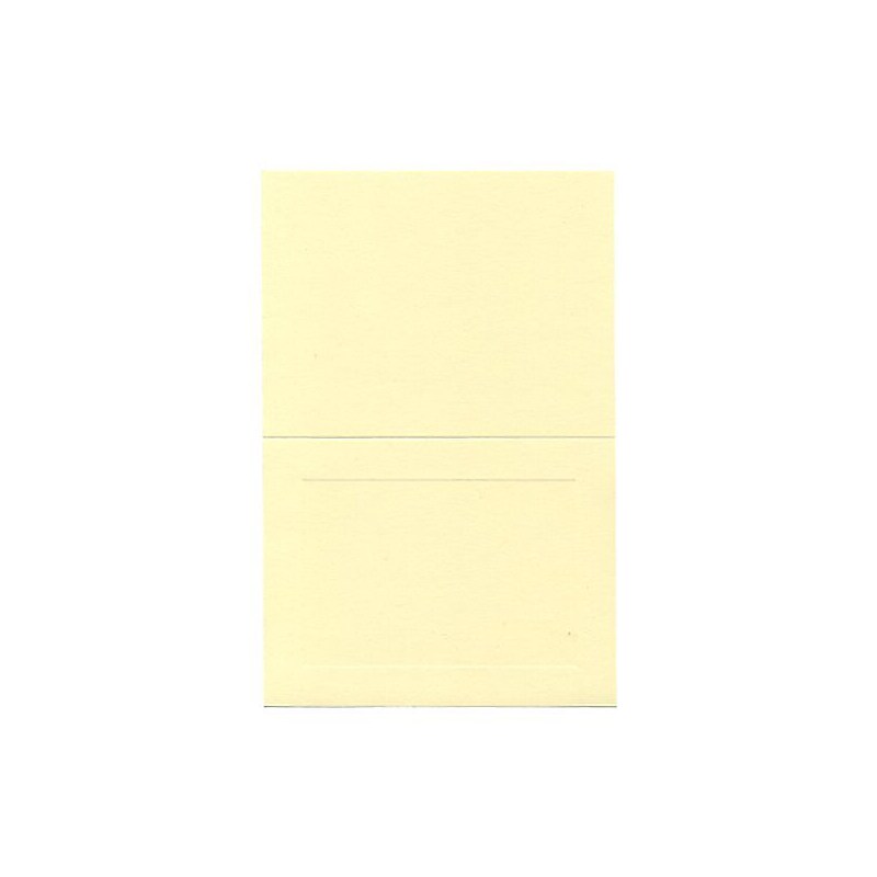 JAM Paper® Blank Foldover Cards, A7 Size, 5 x 6 5/8, Ivory Panel, 100/Pack (309943) image 1