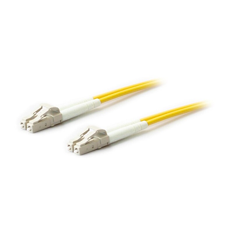 AddOn 6.5' LC/LC Male Single-Mode Fiber Duplex Optic Patch Cable, Yellow22 image 1