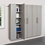 Prepac™ HangUps 72" Laminate 3 Piece Storage Cabinet Set C, Light Gray~#|#~m001304125_sc7