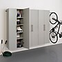 Prepac™ HangUps 90" Laminate 3 Piece Storage Cabinet Set D, Light Gray~#|#~m001304126_sc7