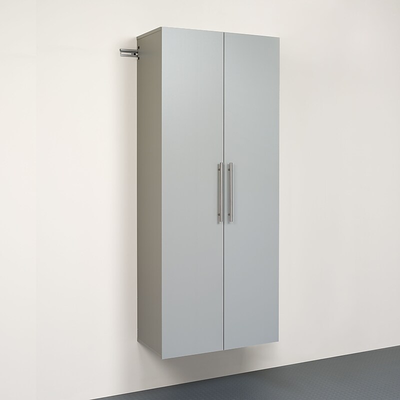 Prepac™ HangUps 30" Laminate Large Storage Cabinet, Light Gray (GSCW-0707-2K) image 1