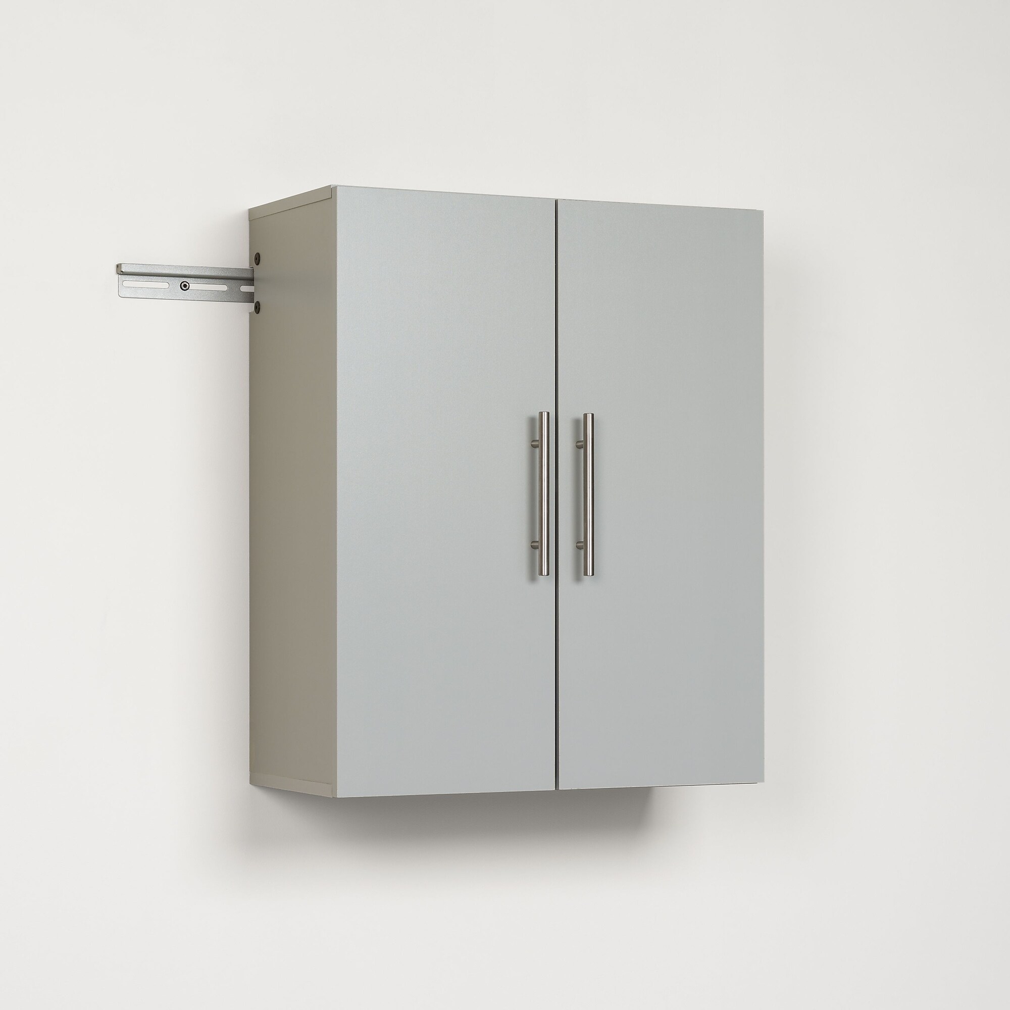 Prepac HangUps 24″ Laminate Upper Storage Cabinet, Light Gray (GSUW-0706-1) Sansujyuku sansujyuku.com