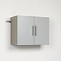 Prepac™ HangUps 36" Laminate Upper Storage Cabinet, Light Gray~#|#~m001304134_sc7