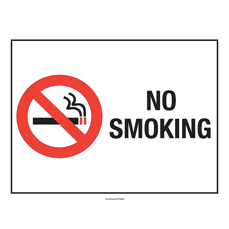 ComplyRight™ No Smoking Poster (E5066) image 1