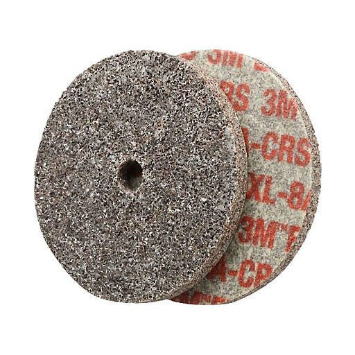 Shop Staples for 3M™ ScotchBrite™ 3" EXL Unitized Deburring Wheel, Tan