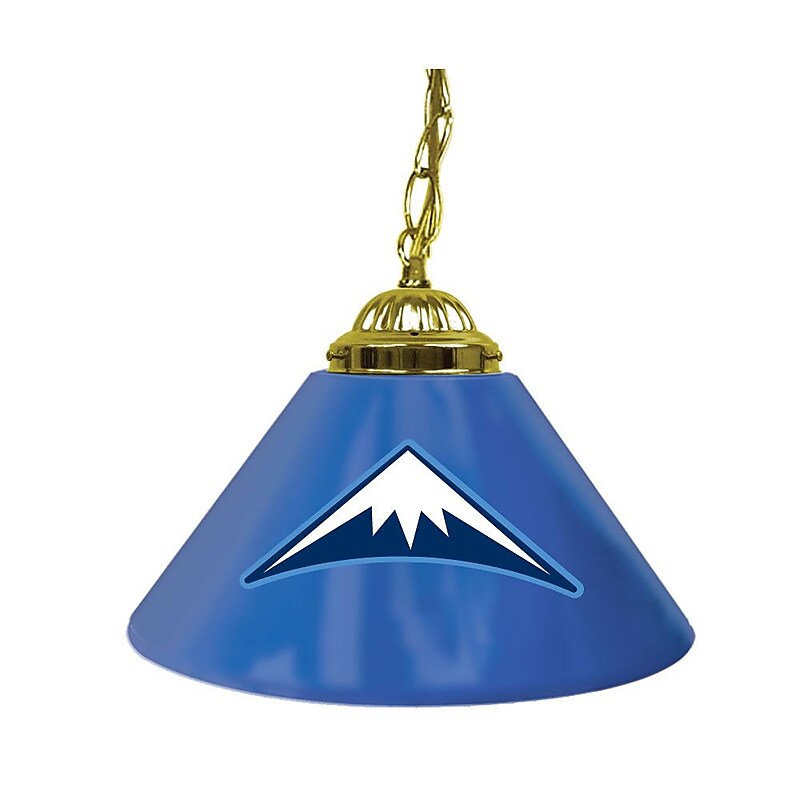 Trademark NBA 14" Single Shade Gameroom Lamp, Denver Nuggets image 1