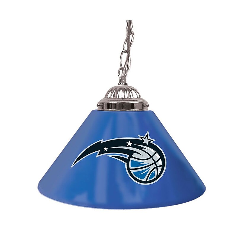 Trademark NBA 14" Single Shade Gameroom Lamp, Orlando Magic image 1