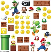 RoomMates "Nintendo Super Mario Build a Scene" Peel and Stick Wall Decal