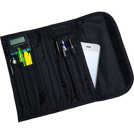Case It 3Fold PLP04 Pencil Pouch, Black Staples