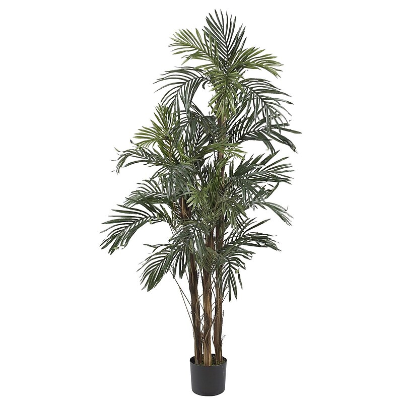 Nearly Natural 5283 5' Robellini Palm Silk Tree in Pot image 1