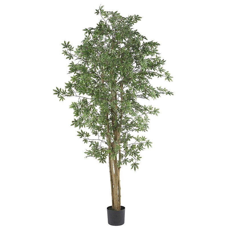 Nearly Natural 5297 6' Japanese Maple Silk Tree in Pot image 1