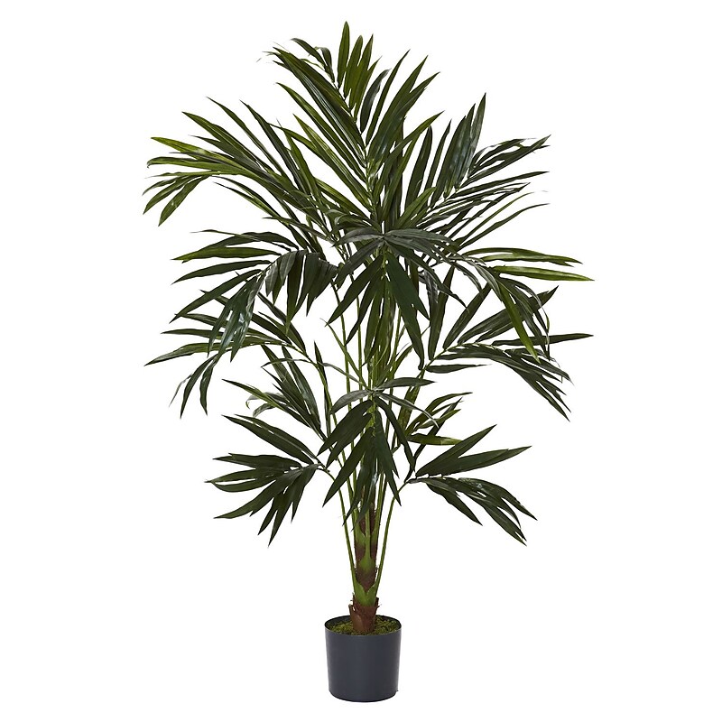 Nearly Natural 5341 6' Kentia Silk Tree in Pot image 1