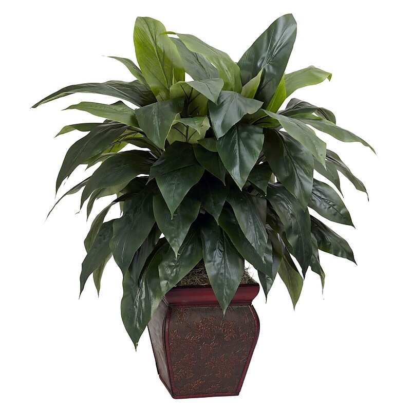 Nearly Natural 6688 Cordyline Floor Plant in Decorative Vase image 1