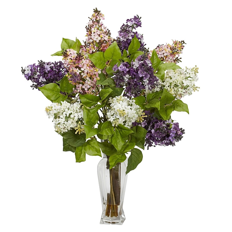 Nearly Natural Lilac Floral Arrangements, Assorted (1256-AS) image 1