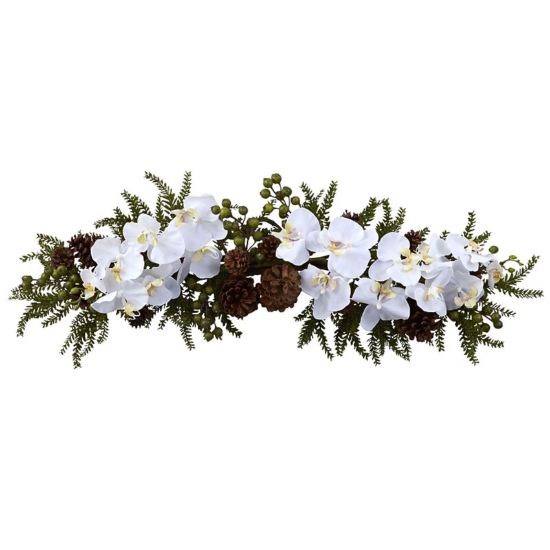Nearly Natural 30" Phalaenopsis Swag (4946) image 1