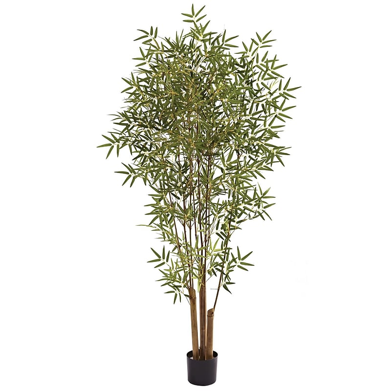 Nearly Natural 5361 6' Japanese Bamboo Tree in Pot image 1