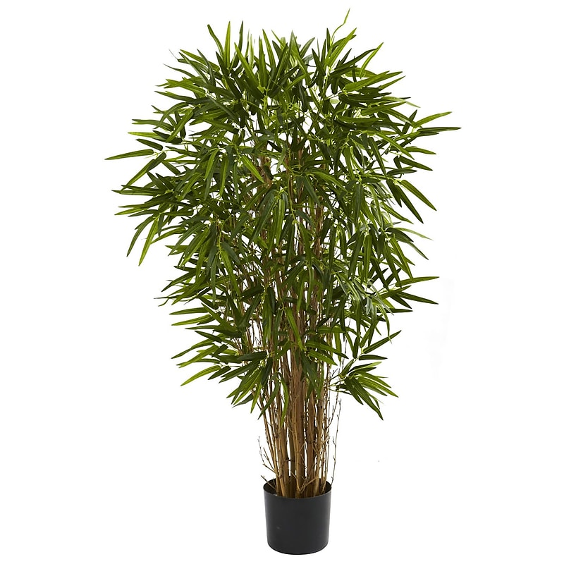 Nearly Natural 4' Twiggy Bamboo Artificial Tree in Pot (5422) image 1