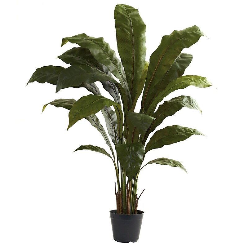 Nearly Natural 6739 Birds Nest Plant in Pot image 1
