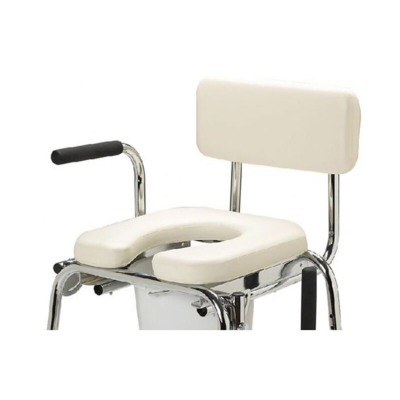 Guardian Drop-Arm Commode Backpads  (G222-0849) image 1