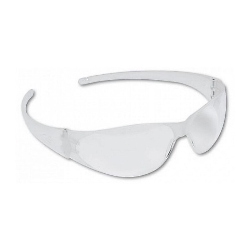 MCR Safety® Crews Checklite® Safety Glasses, CK110, Clear Lens and Frame, 1 Pair (CK100) image 1