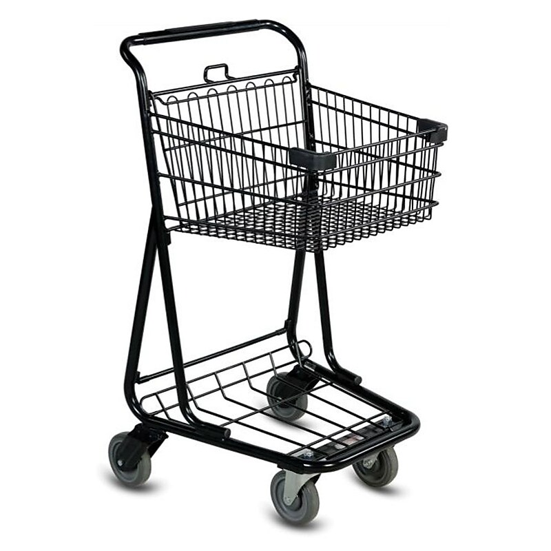 Versacart EXpress3540 Convenience Shopping Cart, 118.34 Liter, Black (101-3540 BLK) image 1