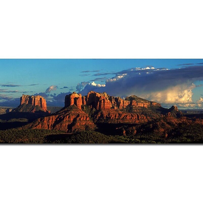 Trademark Fine Art Canyon by Preston-Ready to Hang Art 12 x 36 Inches image 1