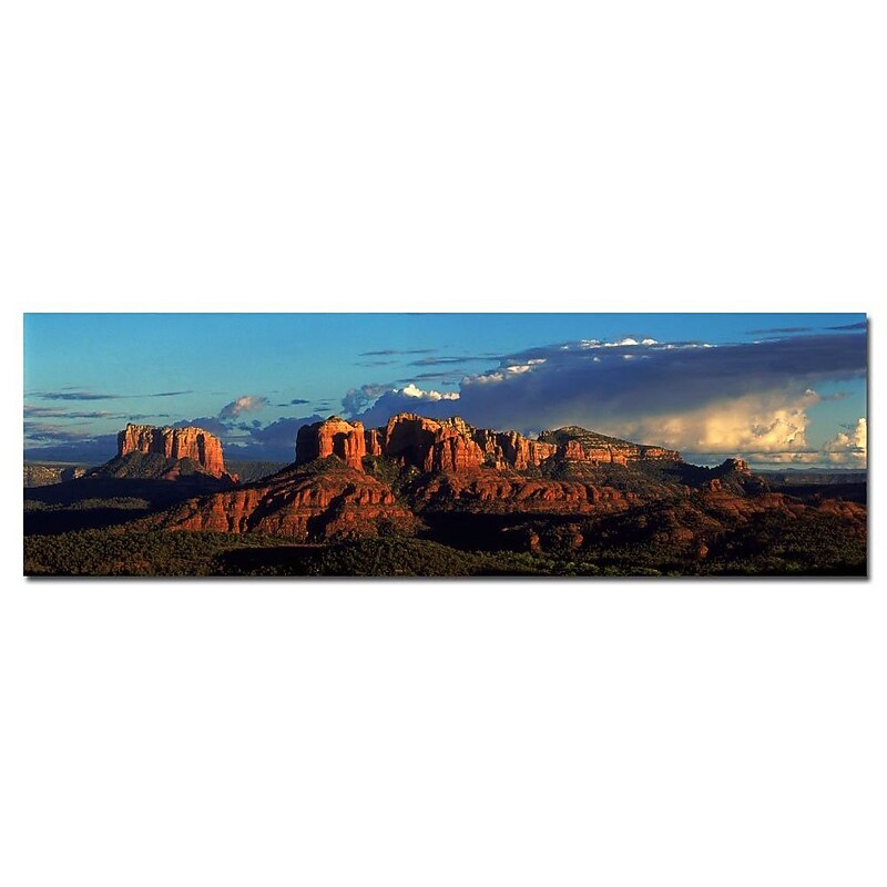 Trademark Fine Art Canyon by Preston-Ready to Hang Art 14 x 47 Inches image 1