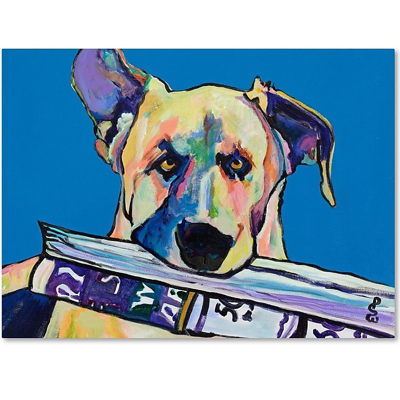 Trademark Fine Art Pat Saunders 'Daily Duty' Canvas Art 18 x 24 Inches image 1