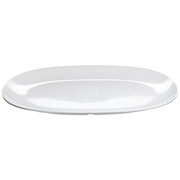 Carlisle 14 inch x 10 inch Oblong Platter, White by