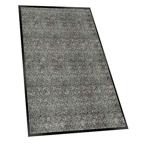 Guardian Silver Series Indoor WalkOff Mat, 72" x 48", Charcoal Staples