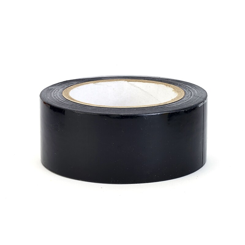 Mutual Industries Aisle-Marking Tape, 2" x 36 yds., Black, 24/Box (17785-91-2000) image 1