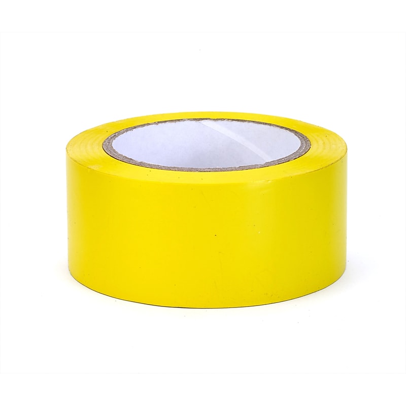Mutual Industries Aisle-Marking Tape, 3" x 36 yds., Yellow, 16/Box (17785-41-3000) image 1